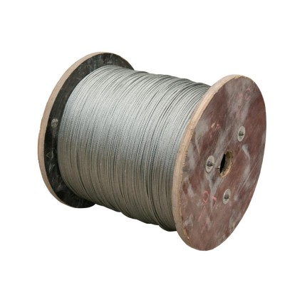 Black annealed twisted wire/lang lay galvanized steel wire rope 02