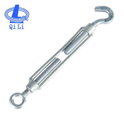 Drop Forged Carbon Steel DIN1480 Galvanize Open Turnbuckle