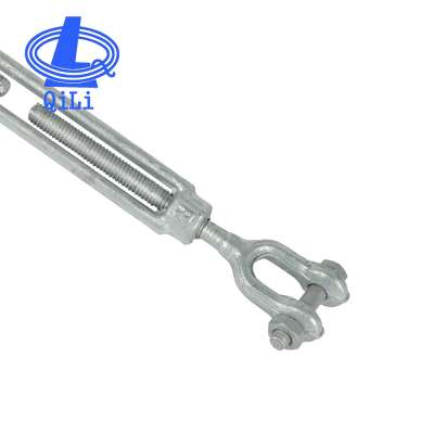 Galvanised Drop Forged Jaw & Jaw Turnbuckle