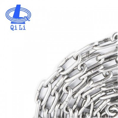 Welded long short G80 steel iron heavy anchor link chain