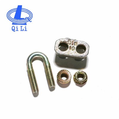 2016 New arrival factory hardware rigging for the DIN 1142 Wire rope clip