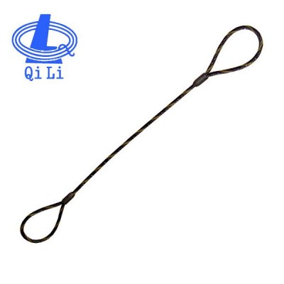 7*7 Galvanized Pressed Steel Wire Rope /Clamp Sling